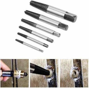 Pro Screw Extractor Set Removes broken screws, bolts, and studs (PACK OF 6pcs) Standard Screwdriver Set