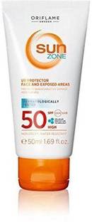 Oriflame Sunscreen - SPF 50 UV Protector Face and Exposed Areas -50 ml