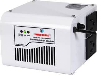 SHIELDGUARD Classic Voltage Stabilizer for 55 Inch LED/LCD TV + Set-Top Box (100% Copper) Voltage Stab...