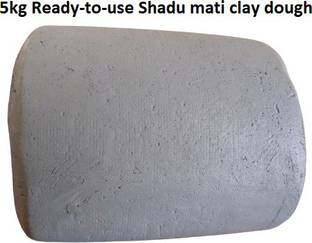 Onlinch Ready-to-use Shadu Mati Clay Dough Best for Eco-friendly Ganesha Idol Making Art Clay