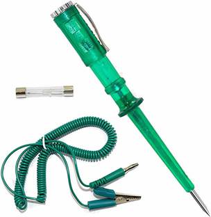 ATOZTOOLS DC 6V 12V 24V Copper Test Pen Detector Probe Light System Probe Lamp Diagnostic Repair Analog Voltage Tester