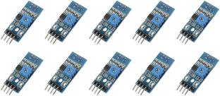 Grahikum TCRT5000 Infrared Reflective IR Photoelectric Sensor Switch Module 3.3-5V Obstacle Avoidance Barrier Line Track Sensor Module (Pack of 10) Electronic Components Electronic Hobby Kit