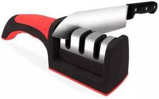 JRD Kitchen Knife Sharpener 3 Stage Kitchen Sharpener for Premium Knives Knife Sharpening Steel