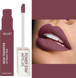 FORFOR Power Stay Long Last Matte Lipstick - Waterproof (12 hrs stay)