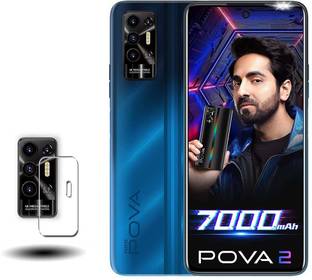 EZGER Back Camera Lens Glass Protector for Tecno Pova 2