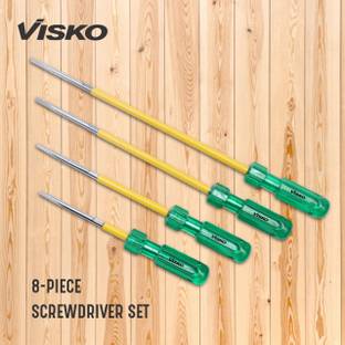 VISKO 4 Set (2 in 1) Combination Screwdriver Set
