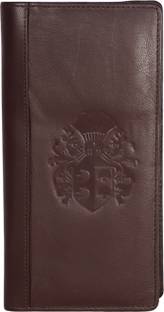 Kan Diwali Special-Premium Quality Hunter Leather Travel Organizer/Passport Holder/Long Wallet with 3 Passports