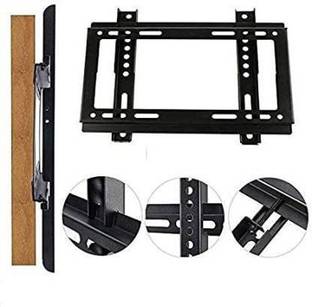 Ophelia TV Stand for Living Room 400x400mm | Fixed TV Wall Mount Bracket | Ultra Slim and Space Saving for Most 26-55 Inch LED, LCD OLED and Plasma Flat Curved Screen TVs, and Capacity 30kg, Fixed TV Mount Fixed TV Mount