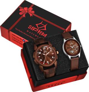 Septem Analog Watch  - For Couple