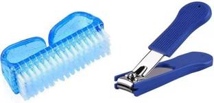 Glamezone Nail Brush with Nail Cutter