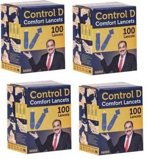 Control D Comfort Lancet Glucometer Blood Lancets(4*100) Glucometer Lancets