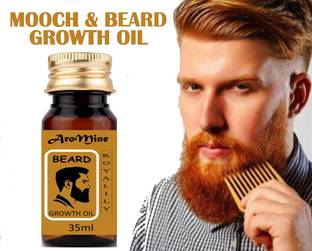 AroMine Beard Growth Hair Oil (Royal Lily)-35ml Hair Oil