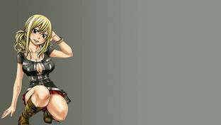Anime Girls Fairy Tail He filia Lucy Sexy Anime Matte Finish Poster Paper Print