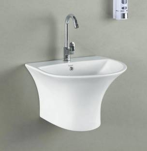 SENISTO dove half pedistal basin Pedestal Basin