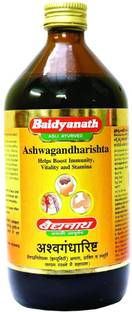 Baidyanath Ashwagandharishta | Helps Boost immunity - 450 ML