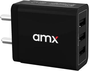 amx 17 W 3.4 A Wall Charger for Mobile with Detachable Cable
