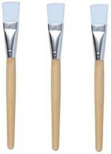 Townplaza Beauty Best Quality Pro. Face Pack and Facial Bleach Brush (Pack of 3)