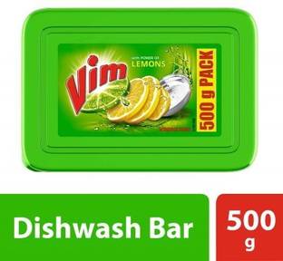 Vim Dish Wash Bar Power of Lemon 500 gram Dishwash Bar