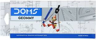 डोम्स Geommy Mathematical Drawing Instrument ज्योमेट्री बॉक्स