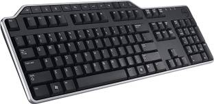 DELL KB522 Business Multimedia US English for Windows Wired USB Standard Desktop Keyboard Compatible with Desktop, Laptop, Mac