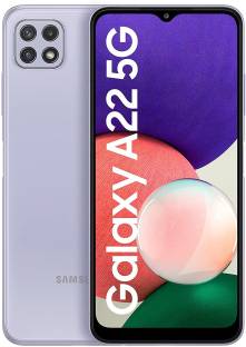 Currently unavailable Add to Compare SAMSUNG Galaxy A22 5G (Violet, 128 GB) 4.1859 Ratings & 85 Reviews 8 GB RAM | 128 GB ROM | Expandable Upto 1 TB 16.76 cm (6.6 inch) Full HD+ Display 48MP + 5MP + 2MP | 8MP Front Camera 5000 mAh Battery MediaTek Dimensity 700 (MT6833V) Processor 1 Year Warranty Provided by the Manufacturer from Date of Purchase ₹19,999 Free delivery by Today Bank Offer