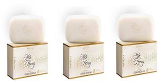 Oriflame Milk & Honey Gold Softening Creamy Soap Bar Set Of 3