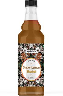AGRI CLUB Ginger Lemon Sharbat 1L (Ginger Lemon)