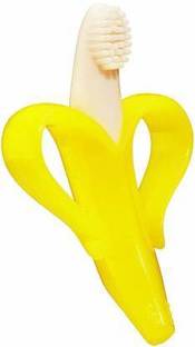 Rubela Baby Banana Training Toothbrush and Teether (Yellow) Teether