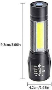 HASRU EMERGENCY ( GREEN TORCH) 3 IN 1 MODES TORCH 5 hrs Torch Emergency Light
