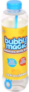 bubble magic 944 ML Solution with wand, for both Boys & Girls 3+ years and above Toy Bubble Maker