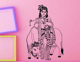 Heaven Decors Vinyl Religious Multicolor Wallpaper