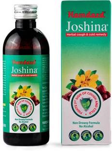 Hamdard Joshina Syup |200 ml| Helps manage Cough, Cold & Sore Throat |Natural|Pack of 1