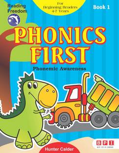 BPI India Phonics Book1 for 3+ years | English Phonics Books for kids | Sound Book for Kids(Phonic Activity Book for Kindergarten Ages 3-7 Years)  - Phonics Book | Sound Book