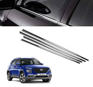 Rimpil Lower Window Garnish Venue Chrome Hyundai Venue SX 1.0 Petrol Side Garnish