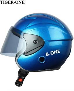 TIGER ONE TIGER-ONE OPEN FACE HELMET ( SIZE : M ) Motorbike Helmet , ISI APPROVED Motorbike Helmet