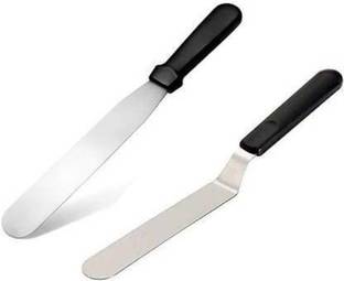 Biway Steel Spatula Cake Knife Cake Polisher Kitchen Tool Set
