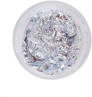 Shills Professional Nail art Silver Foil Gorgeous Nails Glitter Flakes Paillette Chip Aluminum Nail Design Shinny Nail Art Decoration Accessories