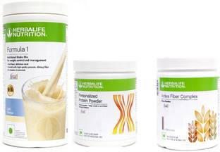 HERBALIFE Weight Loss Combo Pack F1 + protein powder +Activated fiber complex Plant-Based Protein