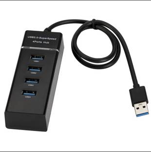 fronix USB 3.0 Hub 4-Port USB Hub with 5 Gbps USB Splitter for Laptop MacBook Mac Pro Mac Mini iMac Surface Pro XPS PC Flash Drive Mobile HDD FRUSB-05 USB Hub