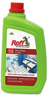 Pidilite T16 Roff Cera Clean Professional Tile, Floor and Ceramic Cleaner (1 Litre) 1000ml - Concentrated liquid for tough stains -For use on mosaic, ceramic, vitrified tiles, bath tubs, wash basin Regular