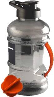 Fitness Kart Sports 1.5 Liter Gallon Bottle 50oz BPA-Free Gym Water Bottle with Mixer Ball 1500 ml Flask