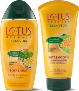 LOTUS HERBALS Kera-Veda Soyashine Soya Protein