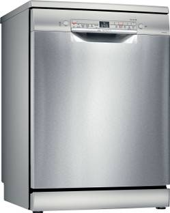 BOSCH SMS6ITI00I Free Standing 8 Place Settings Intensive Kadhai Cleaning| No Pre-rinse Required Dishwasher