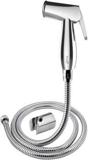 Prestige essco (ABS) Health with 1 mtr Flexible SS Tube and Wall Hook Faucet Set