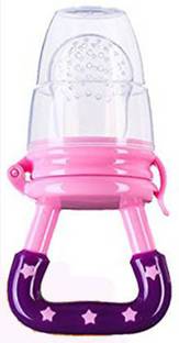 royal enterprise Silicone Baby fruit Feeder/BPA Free/Food Feeder/Silicone Food Nibbler/ Teether and Feeder  - Silicon & Plastic