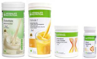 Herbalife Nutrition FORMULA1 MANGO PROTIEN POWDER200GSHAKEMATE 500 GRAM AFRESH GINGER 50 GRAM Protein Shake