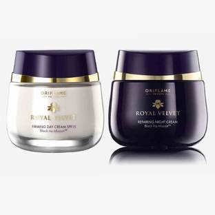 Oriflame Royal Velvet Firming Day and Repairing Night Cream (Combo of 2)