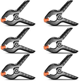 SUPERNIC 6 PCS Photography Backdrop Support Spring Clamp Reflector