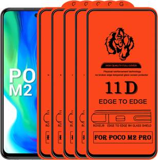Roxel Edge To Edge Tempered Glass for Poco M2 Pro