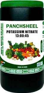 PANCHSHEEL Potassium Nitrate Fertilizer 13:00:45 100% water soluble 1 Kg Powder Fertilizer, Manure, Soil